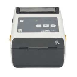 Imprimanta de etichete Zebra ZD421d HC, DT, 203 DPI, USB, USB Host, BLE, Ethernet, latime maxima etichete 108 mm, latime maxima printare 104 mm, viteza maxima 152 mm/s, senzor mobil de etichete, cablu USB, Alb