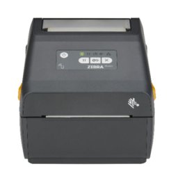 Imprimanta de etichete Zebra ZD421d, DT, 300 DPI, USB, USB Host, BLE, latime maxima etichete 108 mm, latime maxima printare 108 mm, viteza maxima 102mm/s, senzor mobil de etichete, Gri