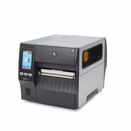 Imprimanta de etichete Zebra ZT421, TT, 203 DPI, USB, serial, Bluetooth, Ethernet, display LCD color, 305 mm/s, latime printare max 168 mm, peeler, rewinder, Negru-Gri