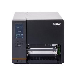 Imprimanta industriala de etichete Brother TJ-6521TN de 6" (transfer termic 300dpi, USB + LAN), Negru-Gri