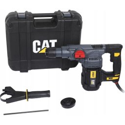 Ciocan rotopercutor CAT, 1500W, 0-920RPM, 5J, SDS Plus, 4 functii, maner antivibratii, cutie plastic