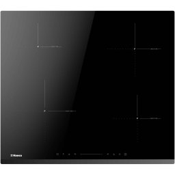 Plita inductie Hansa BHI68323, incorporabila sticla vitroceramica, 60 cm, 4 zone, functie Booster 4 zone, 9 trepte de putere, timer electronic, cotrol slider, control cu senzor, mentinere caldura, indicator caldura reziduala, Negru