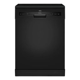 Masina de Spalat Vase Hansa DFM66C8EOiBD, 14 Seturi, 7 Programe, Display LED, 3 Sertare, ECO, Indicator Sare, Dedurizare, Clasa C, 60cm, Negru