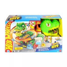 Hot Wheels: Set de piste Atacul T-Rex