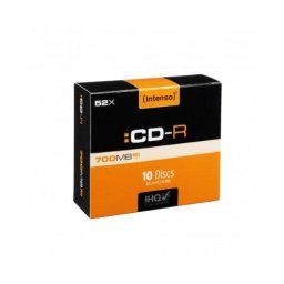 CDR 52x SC 700MB Intenso Pr. 10 pieces