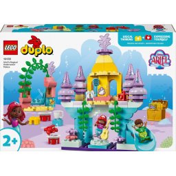 DUPLO Disney - Palatul subacvatic magic al lui Ariel, 116 Piese
