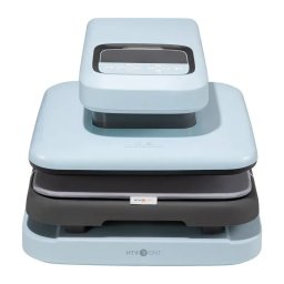 Presa de transfer termic HTVRONT Auto cu 2 cifre (albastru deschis)