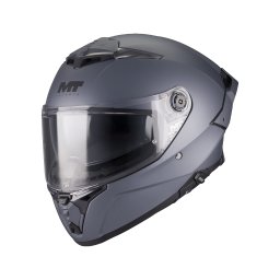 Casca MT Helmets Thunder 4 R SV Pure - Integrală, gri mat, ochelari soare incluși
