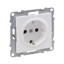 Legrand - Priză casnică SCHUKO 250V/16A SUNO albă