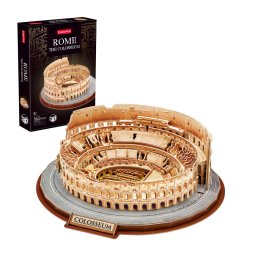 Cubic fun - puzzle 3d colosseum nivel complex 163 piese