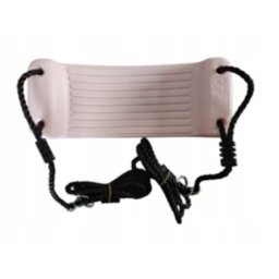 Leagan pentru copii din plastic HDPE rezistent la intemperii roz pastel KBT