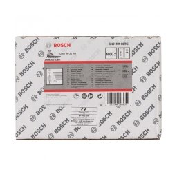 Bosch - SN21RK 60RG - Set cuie, cap rotund, inclinare 21 grade, 60 mm, GSN 90-21 60RG, 4000 bucati