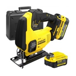 Stanley - SFMCS600M2K - Fierastrau pendular cu 2 acumulatori si incarcator, Li-Ion, 18 V, 4 Ah, valiza plastic