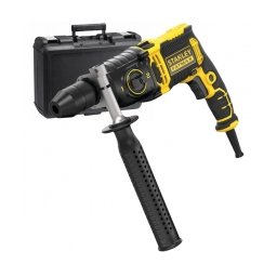 Stanley - FMEH1100K - Masina de gaurit cu percutie, 1100 W, mandrina rapida, 13 mm, valiza plastic