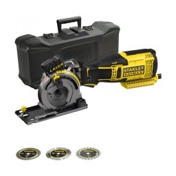 Stanley - FME380K - Fierastrau circular, 650 W, 89x10 mm, valiza plastic