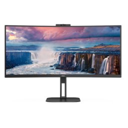 Monitor LED Curbat AOC CU34V5CW, 34 inch UWQHD, 1 ms, 100 Hz, USB-C