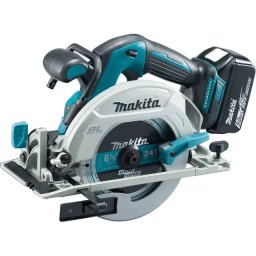 Fierastrau circular DHS680RTJ 18V 165mm 2x5Ah Verde