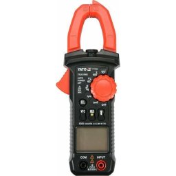 Clampmetru Display LCD, Cu 2 cabluri testare, Negru/Rosu YT-73092