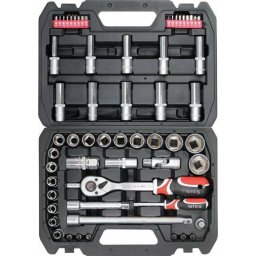 Trusa chei tubulare si biti 1/2'' 60 piese
