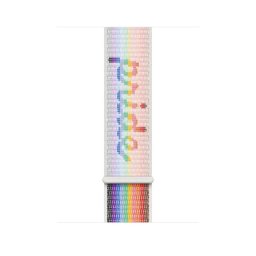 Curea Originală Apple Watch Pride Edition Sport Loop 45mm, Silicon – Compatibilă cu Apple Watch