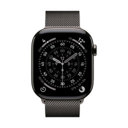 Curea Originală Apple Watch Milanese Loop 46mm, Gri, Inox, Mărime M/L – Compatibilă cu Apple Watch