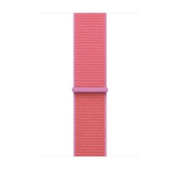 Curea Originală Apple Watch Sport Loop 46mm, Roz, Silicon – Compatibilă cu Apple Watch