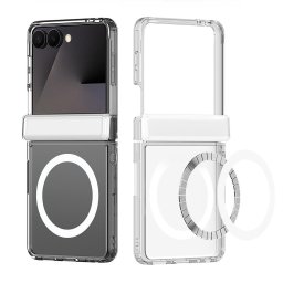 Husa DUX DUCIS case CLIN MAG compatible with MagSafe for SAMSUNG Z Flip 8 transparent