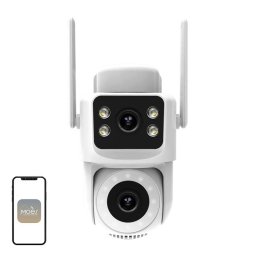 Camera de supraveghere WCM-Q29, Dual Lens 8MP, WiFi 6, PTZ 300°, Night Vision Color, ONVIF, IP65