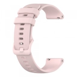 Curea Techsuit W006 pentru Huawei Watch / Garmin Watch Series, 18mm, Roz