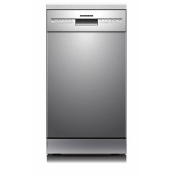 Masina de spalat vase Heinner HDW-FSM45510XE++ | 10 seturi, Clasa E, 5 programe, Inox