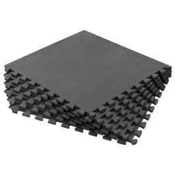Saltea Gimnastică Puzzle 6 Piese - Rebel Active - Albastră | Alb
