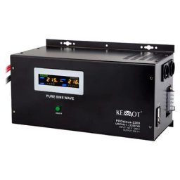 UPS Centrale Termice Kemot URZ3411 | Sinus Pur, 2200VA/1600W, 12V