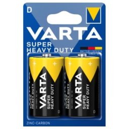 Baterii R20 Varta, Zinc Carbon Superlife BL2