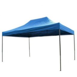 Cort Tip Pavilion Metalic pentru Gradina, Z Tools, Albastru, Impermeabil 3 x 4.5 m