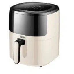 Friteuza Air Fryer Zilan, Putere 1500 W, Capacitate 5 l, Crem