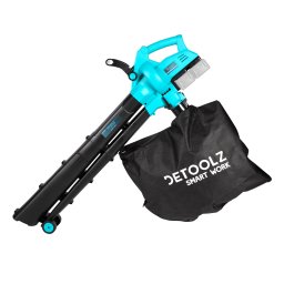 Suflanta aspirator frunze pe acumulator 18V, sac 40L, 210 km/h Detoolz DZ-SE208
