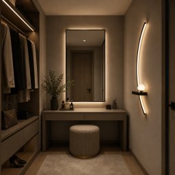 Aplica LED decorativa GDANSK 20W, 57x20 cm, 3 temperaturi, negru