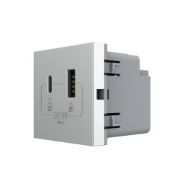 Modul priza USB-A + USB-C LIVOLO 36W pentru încarcare rapida