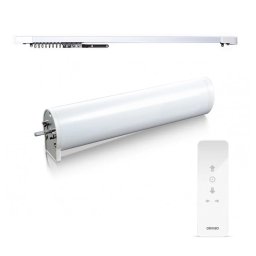 Kit sina draperie Orvibo 2 m cu motor si telecomanda, deschidere tip cortina