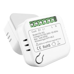 Releu smart Wi-Fi Luxion Mini-Smart, 1 intrare, 1 iesire, control din aplicatie