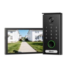 Kit videointerfon IP IMOU 5MP 3K Wi‑Fi 6, ecran tactil 7 inch, acces NFC