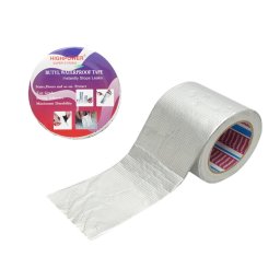 Banda butilica hidroizolanta autoadeziva 100 mm x 5 m, folie aluminiu