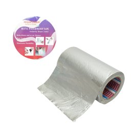 Banda butilica hidroizolanta autoadeziva 200 mm x 5 m cu aluminiu