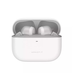 Casti wireless Amazfit PowerBuds Pro, anulare zgomot, alb Frost White