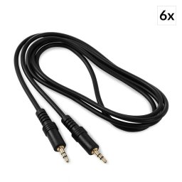 FrontStage 6 x 3,5mm-cablu conector 1,5 metri, Stereo (PL-8X10725)