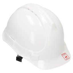 Cască de protecție, albă