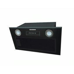 Hota Hota Incorporabila, 52 cm, 610 m³/h, 3 Trepte, Filtru Aluminiu, Iluminare LED, 67 dB, Negru