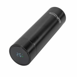 Termos Heinner HR-AER-TM45N | 450ml, Inox, Indicator LED Temperatura, Negru