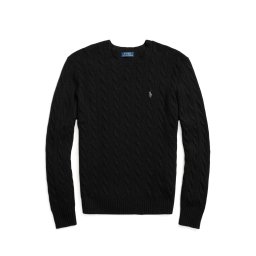 POLO RALPH LAUREN Pulover 2/15 Wool/Cash Rws-Lsl-Plo 710876762001 001 black