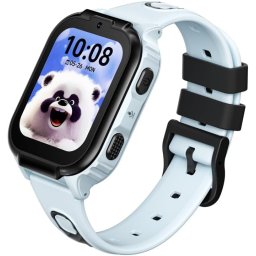 Smartwatch pentru Copii DOOGEE Anyscene S1, Albastru deschis, 4G LTE, Apel Video, GPS + WiFi + LBS, Ecran 1.83 , 1GB RAM, 8GB, IPX7, Baterie 800mAh, Nano SIM